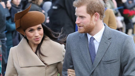 Members Of The Royal Family Attend St Mary Magdalene Church In Sandringham