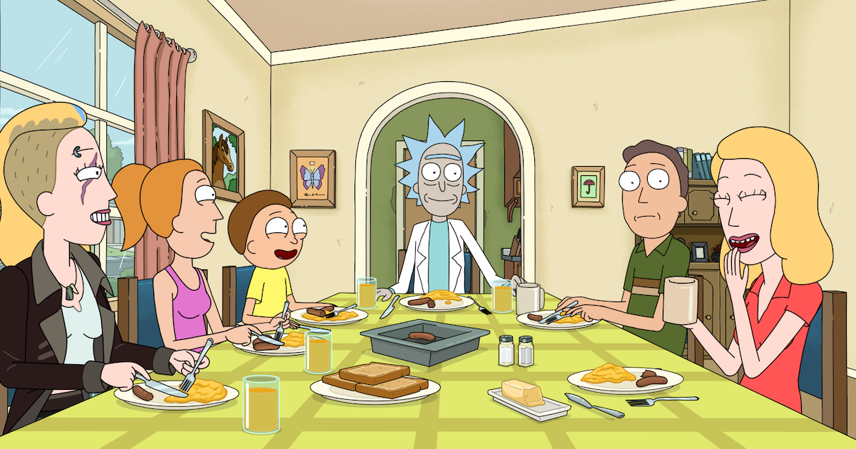 rick-and-morty-family-breakfast-adult-swim