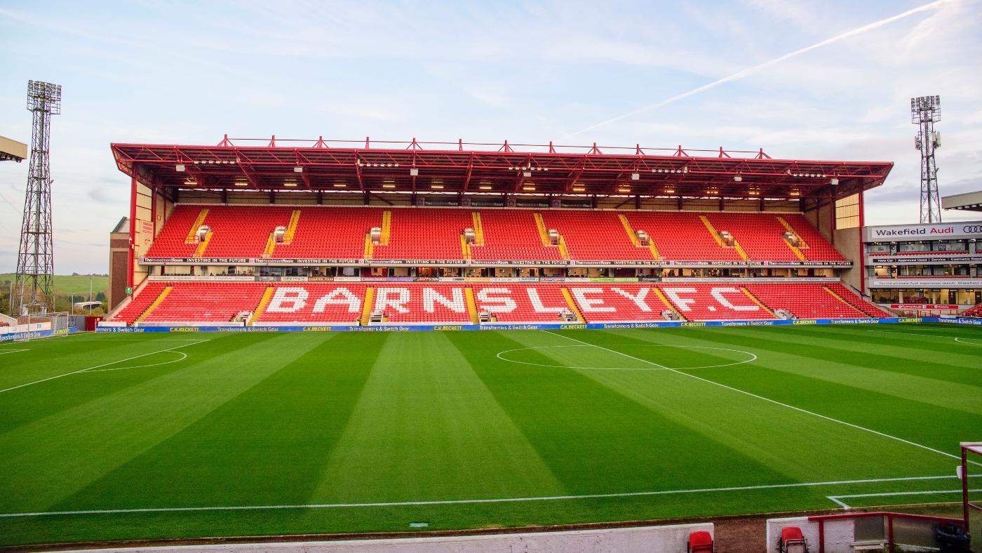 WATCH: Wycombe goalkeeper’s flop comically leads to ‘best goal I’ve ever scored’ for Barnsley’s Sam Cosgrove