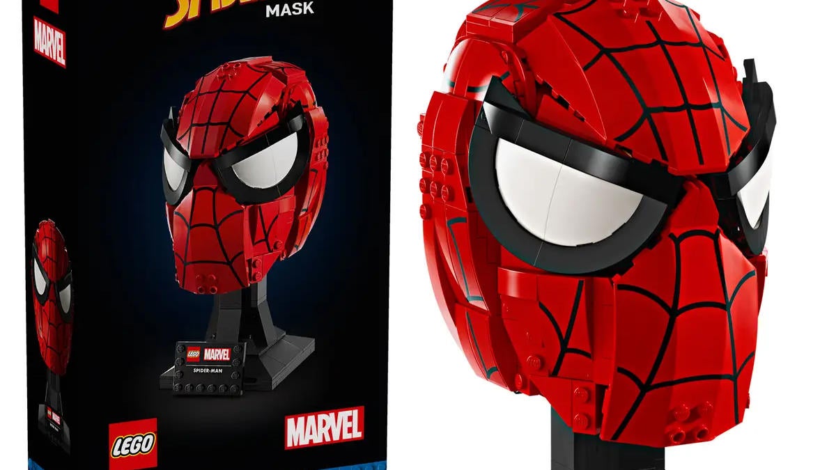 LEGO Marvel SpiderMan Mask Is Up For PreOrder
