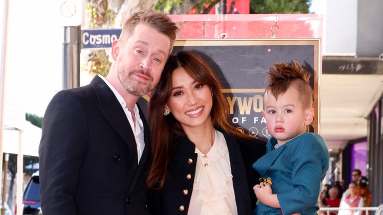 Macaulay Culkin and Brenda Song's Sons Makes Public Debut at Walk of Fame Ceremony