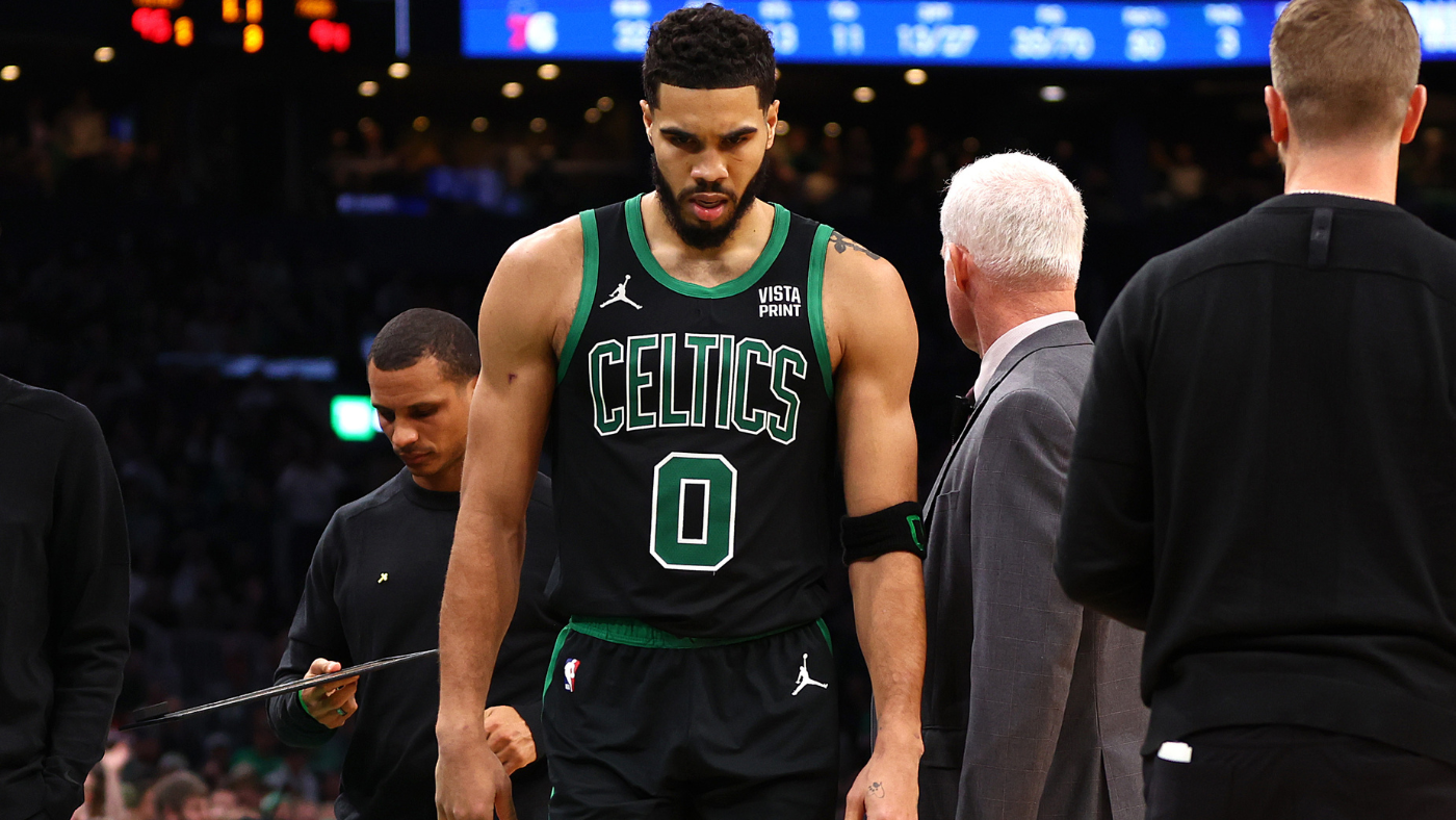 Celtics' Jayson Tatum says referees were 'eager' to eject him in win over Sixers