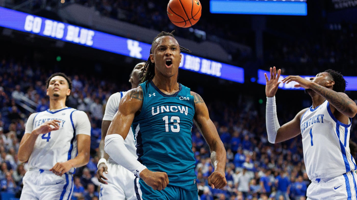 
                        Kentucky falls to UNCW for first nonconference home loss since 2020 and fourth major upset of weekend
                    