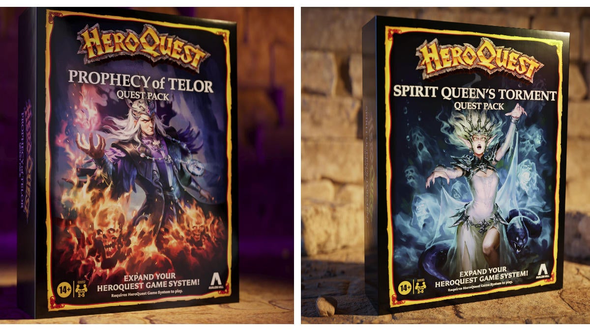HeroQuest Prophecy of Telor Quest Pack, Requires HeroQuest Game System –  Hasbro Pulse