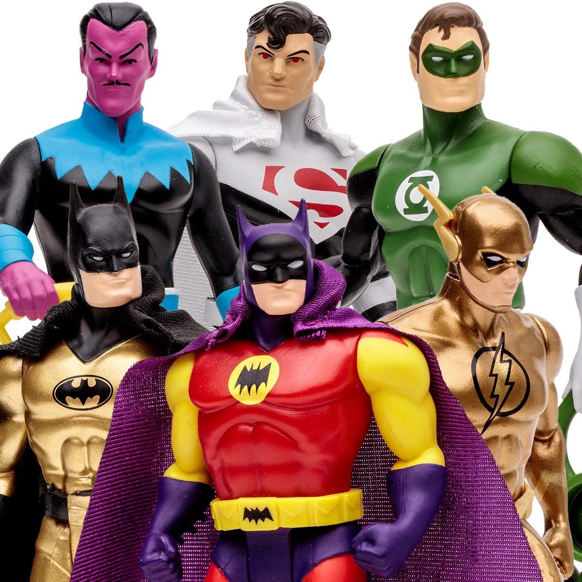 McFarlane Toys DC Super Powers Figure Wave 9: Bizarro, Batman, Superman, and Riddler