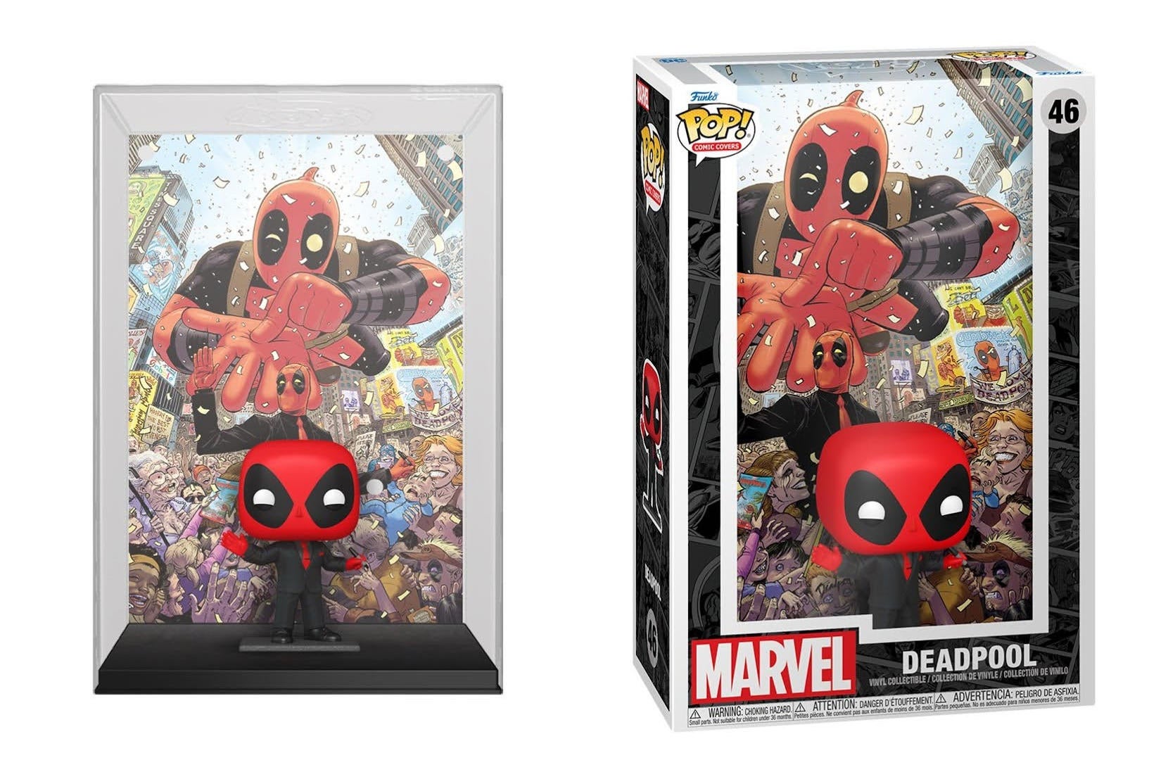 Marvel Deadpool #1 Black Suit Comic Cover Funko Pop Is On Sale Now