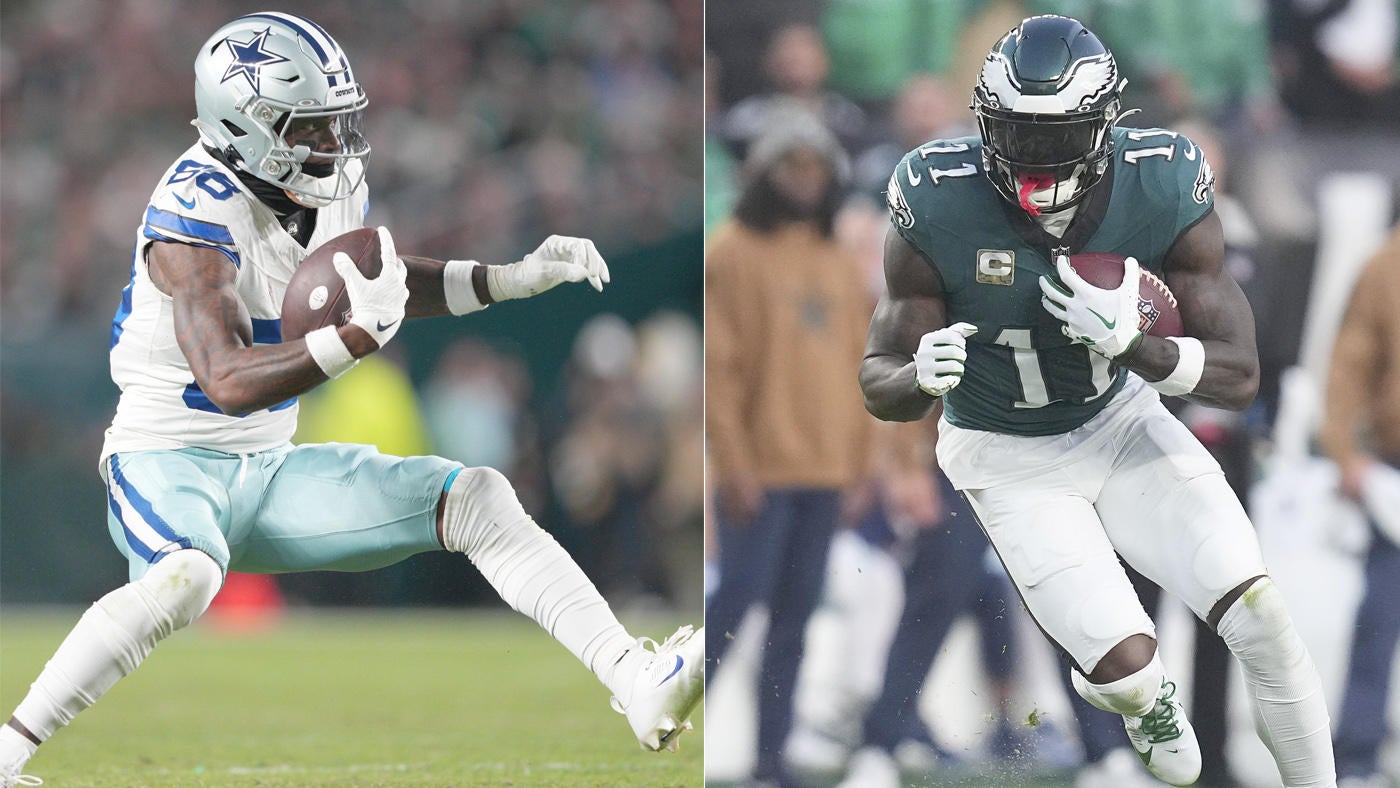 Cowboys’ CeeDee Lamb, Eagles’ A.J. Brown bring gaudy stats, much different skill sets to pivotal ‘SNF’ game