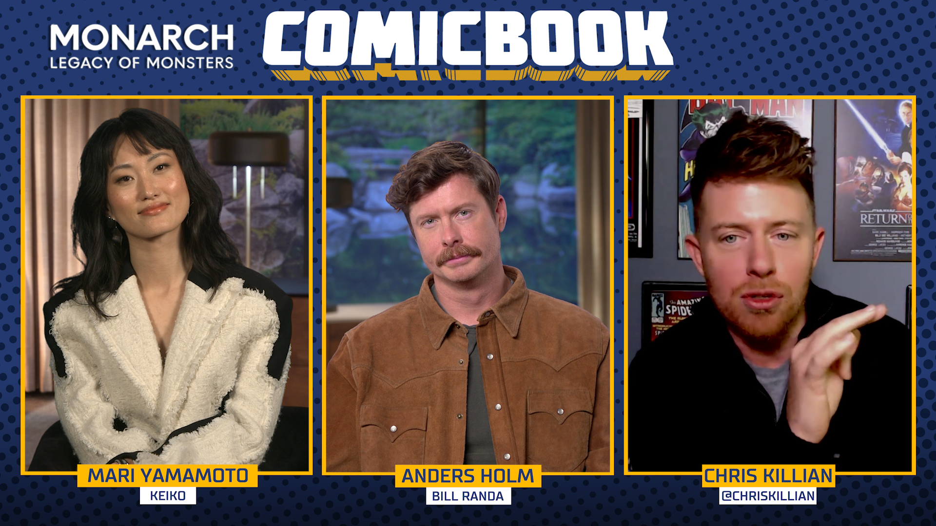 Monarch's Mari Yamamoto And Anders Holm Break Down What They Knew About ...