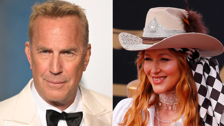 Newly-Divorced Kevin Costner and Jewel Spark Romance Rumors in New Photos