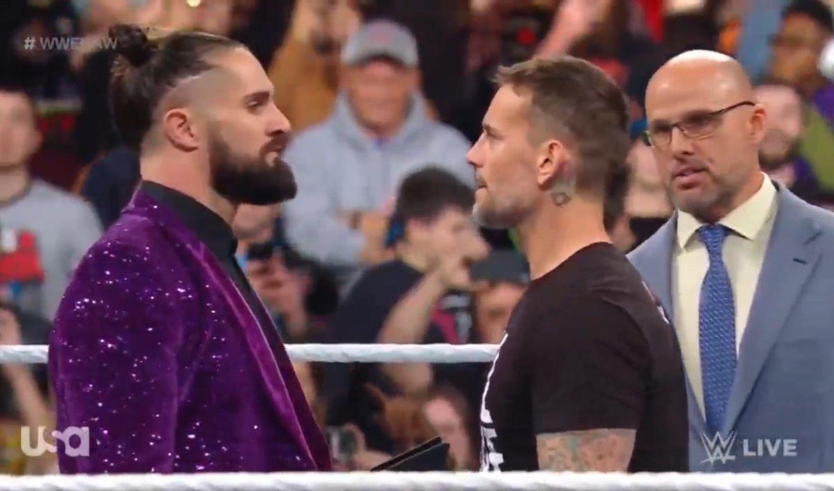 CM Punk Chooses WWE Raw, Gets Confronted by Seth Rollins