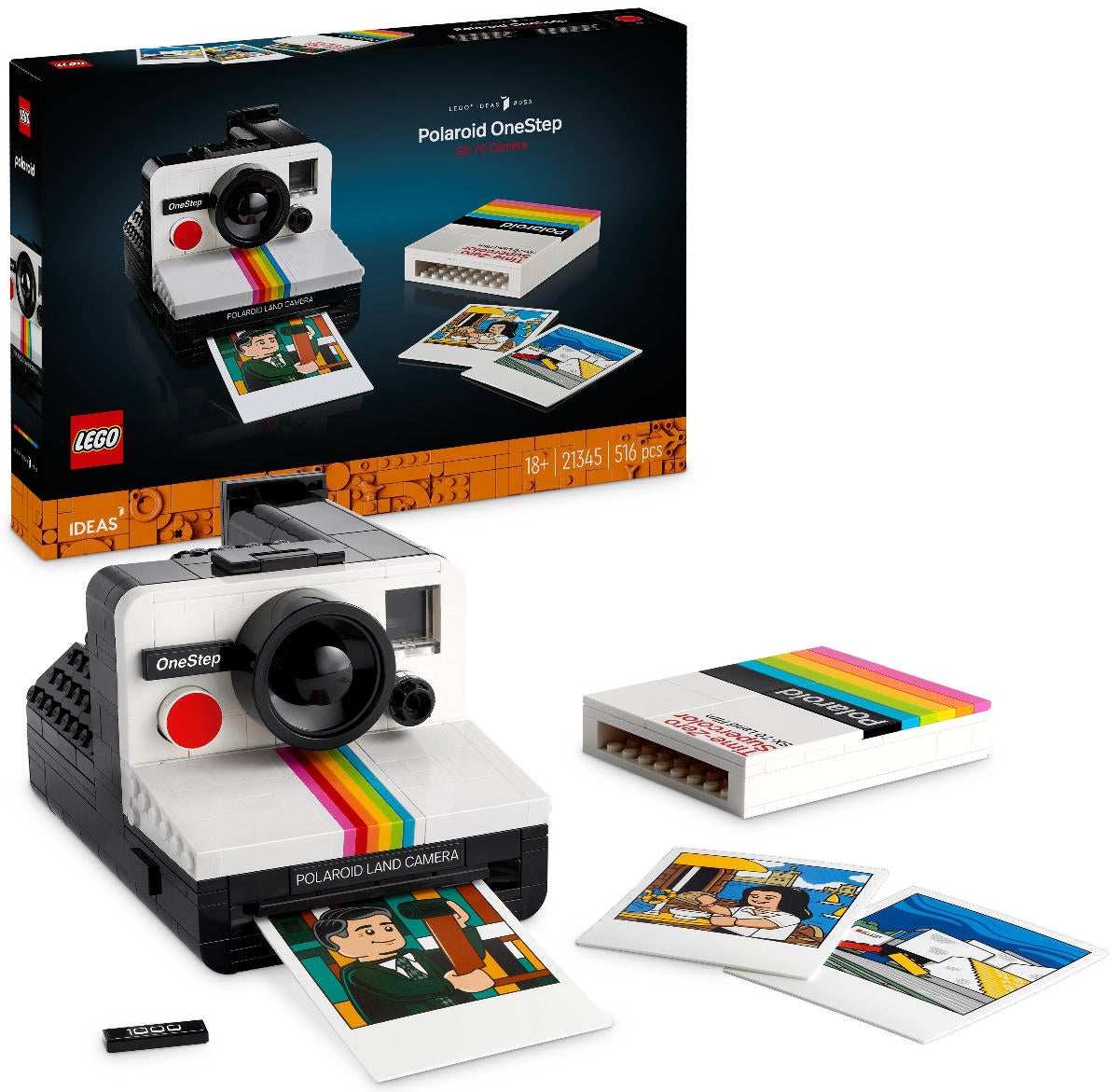 LEGO Ideas Polaroid Camera Set Officially Unveiled, And Pre-Orders ...