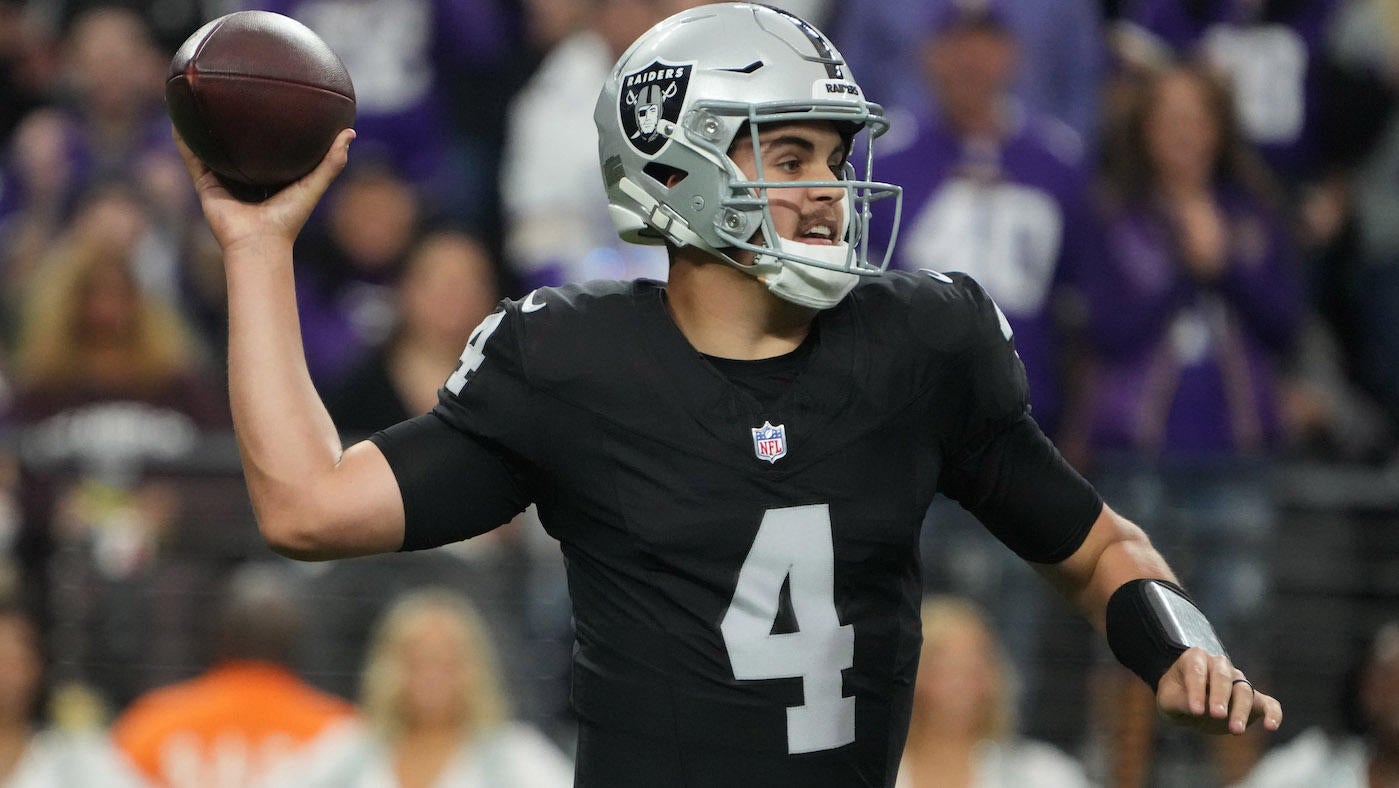 Raiders' Aidan O'Connell named starting QB for Week 6 vs. Steelers as Gardner Minshew benched