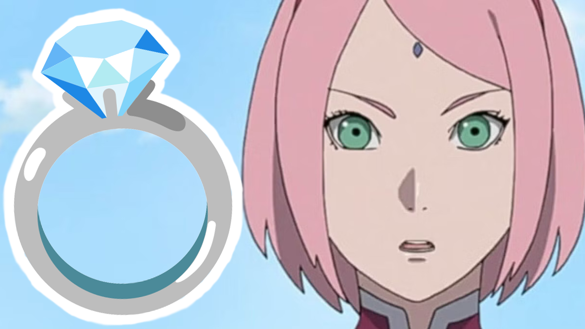 Naruto  Réplica do anel de casamento de Sasuke e Sakura é lançada