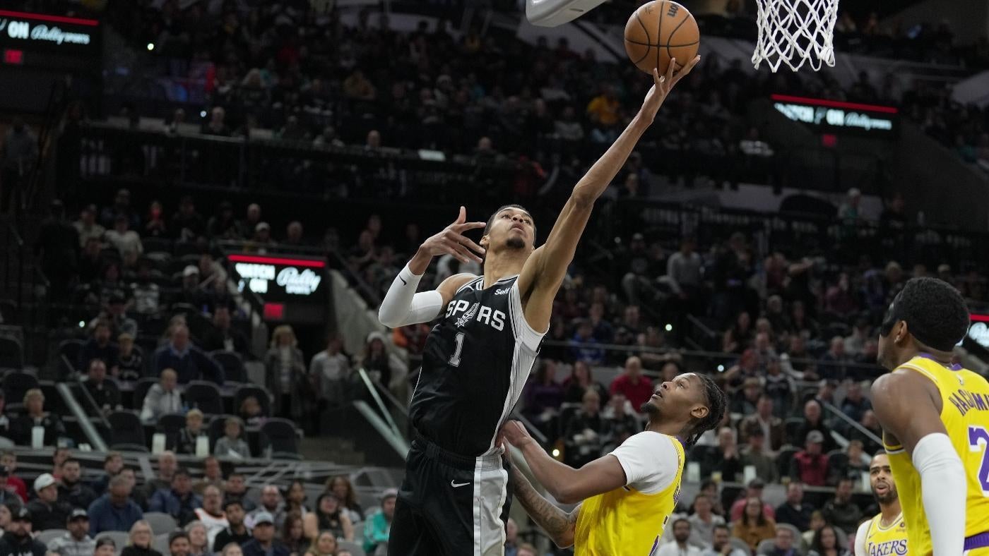 
                        Spurs vs. Trail Blazers odds, line, spread, time: 2024 NBA picks, Jan. 26 predictions from proven model
                    