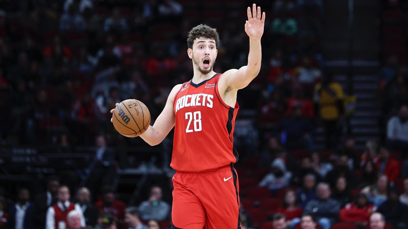 
                        Rockets vs. Trail Blazers prediction, odds, line, spread, time: 2024 NBA picks, March 8 bets from proven model
                    