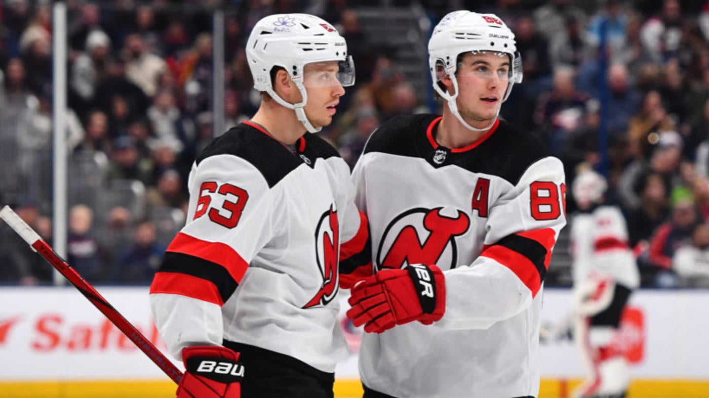 Devils sell PB&J sandwiches after Jack Hughes lauds ‘peanut butter and jelly’ connection with Jesper Bratt