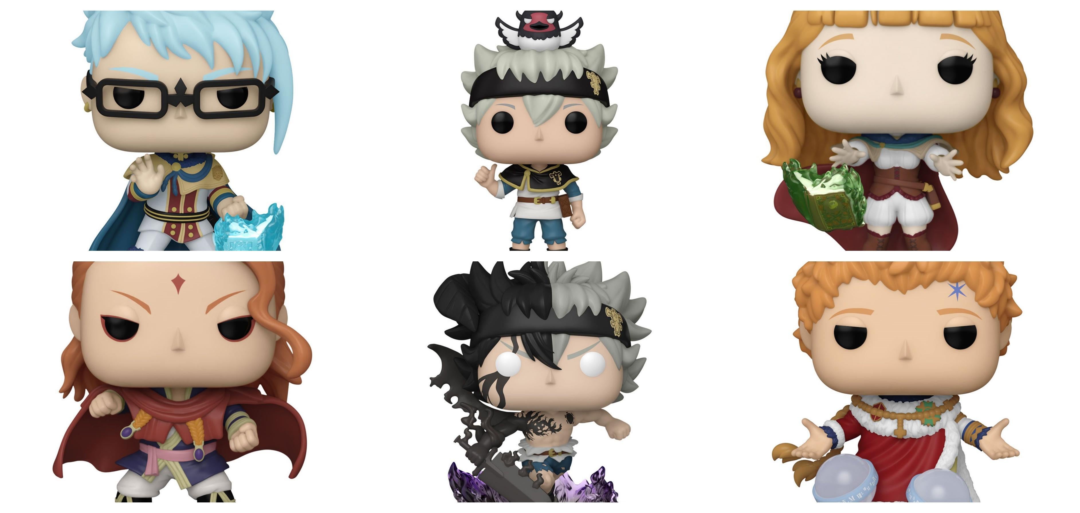 Запуск нового Black Clover Funko Pops с шансом на погоню