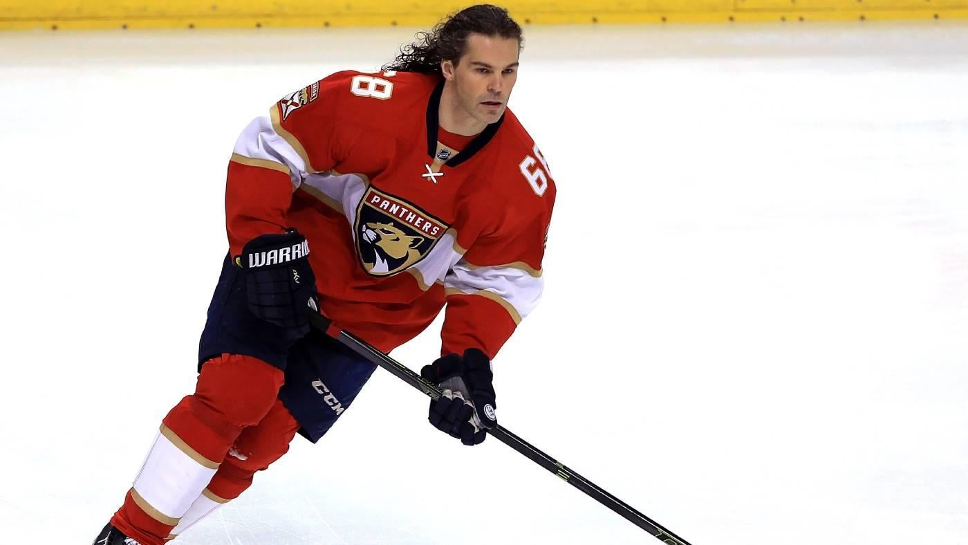 Former NHL star Jaromir Jagr, 51, plays in his 36th pro hockey season in Czechia