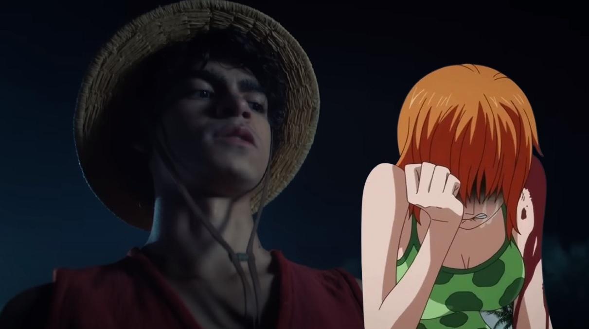 One Piece Crossover Unites Live-Action And Anime Straw Hats For Iconic Scene