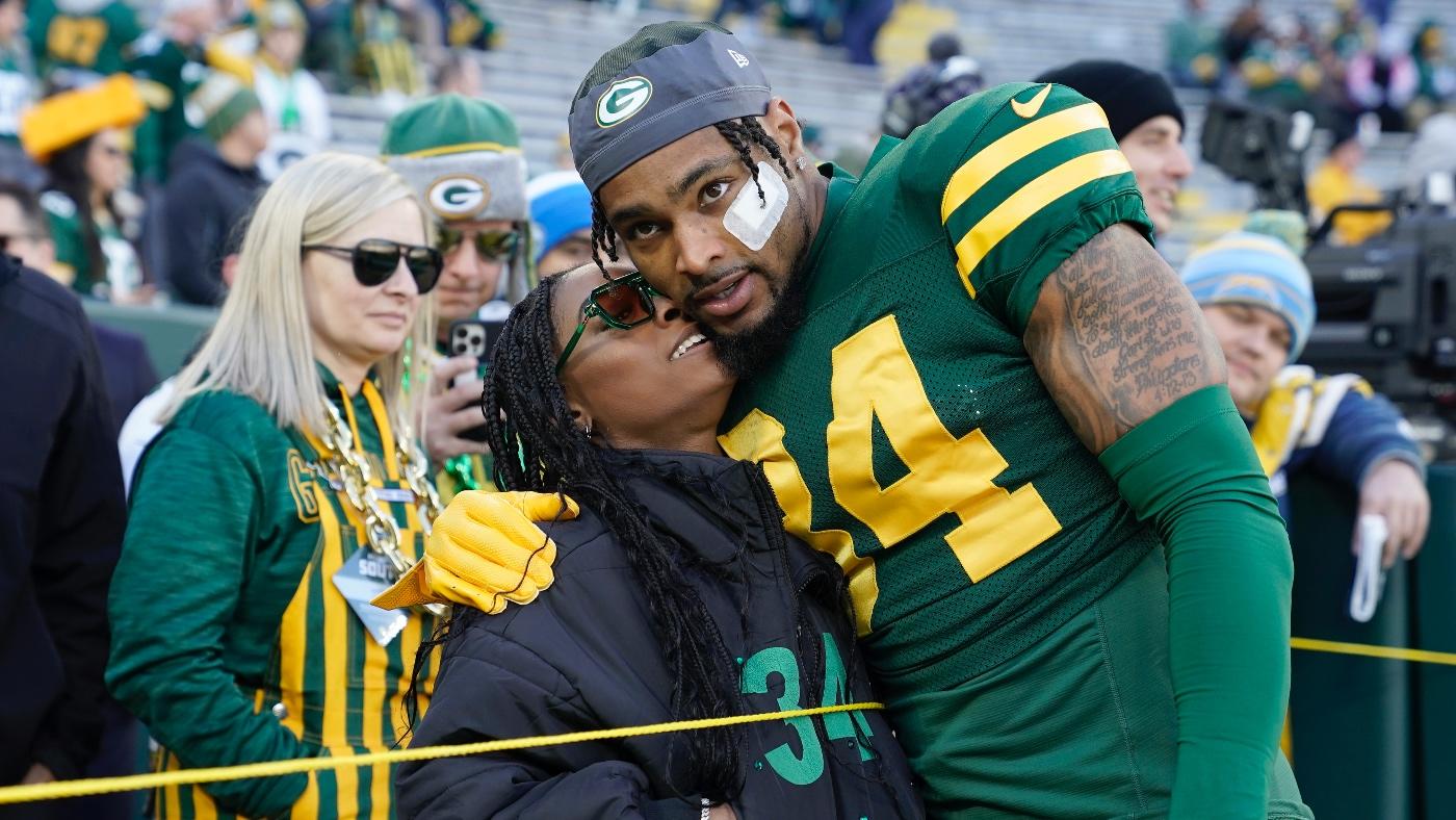 Packers' Jonathan Owens claims he was unaware of Simone Biles when they met on dating app