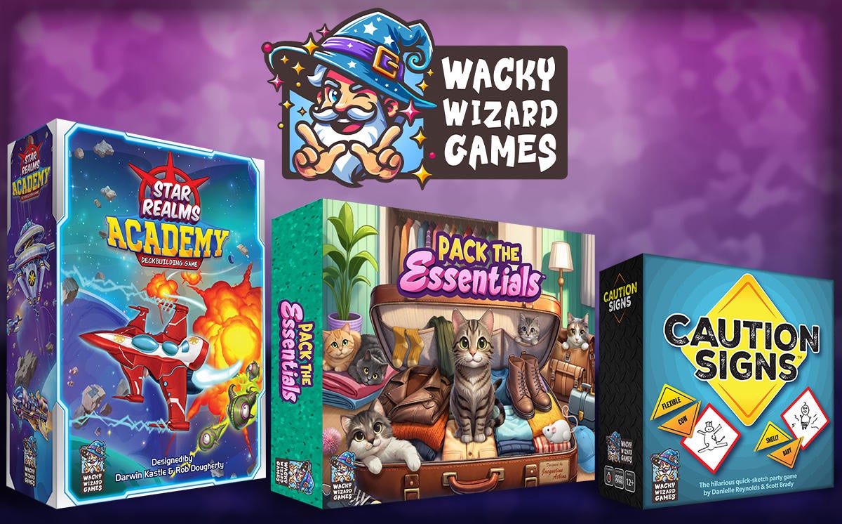 Wacky Wizard Games Reveals Three New Games for 2024