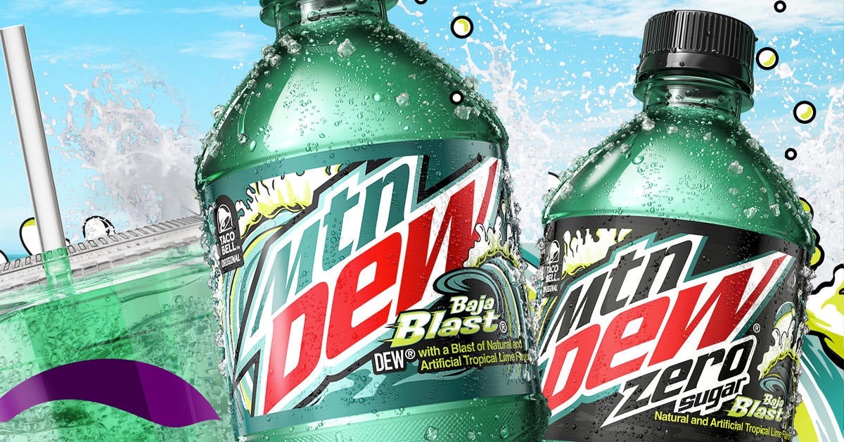 MTN Dew's Baja Blast Becomes Permanent Flavor (for The Next Year)