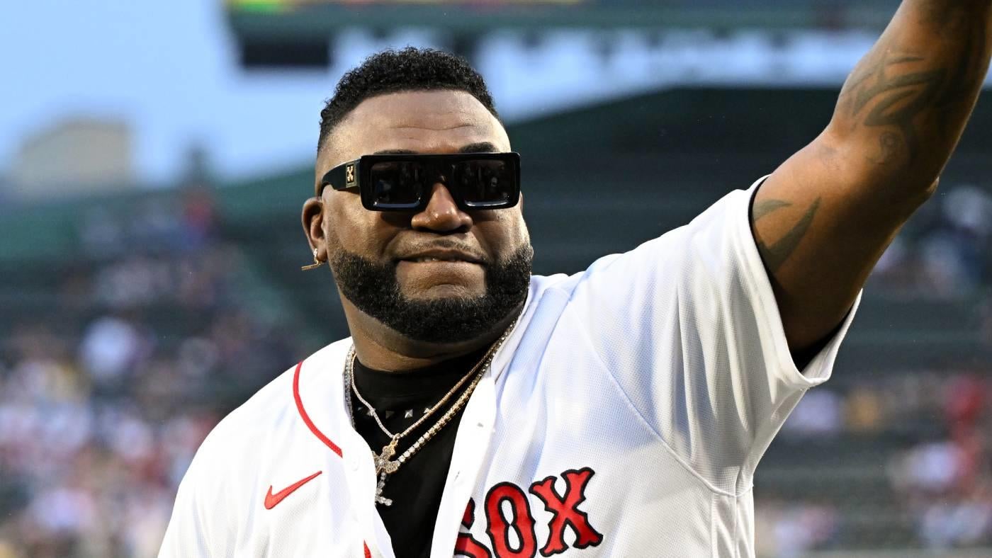 LOOK: Red Sox legend David Ortiz swings and misses during gender reveal