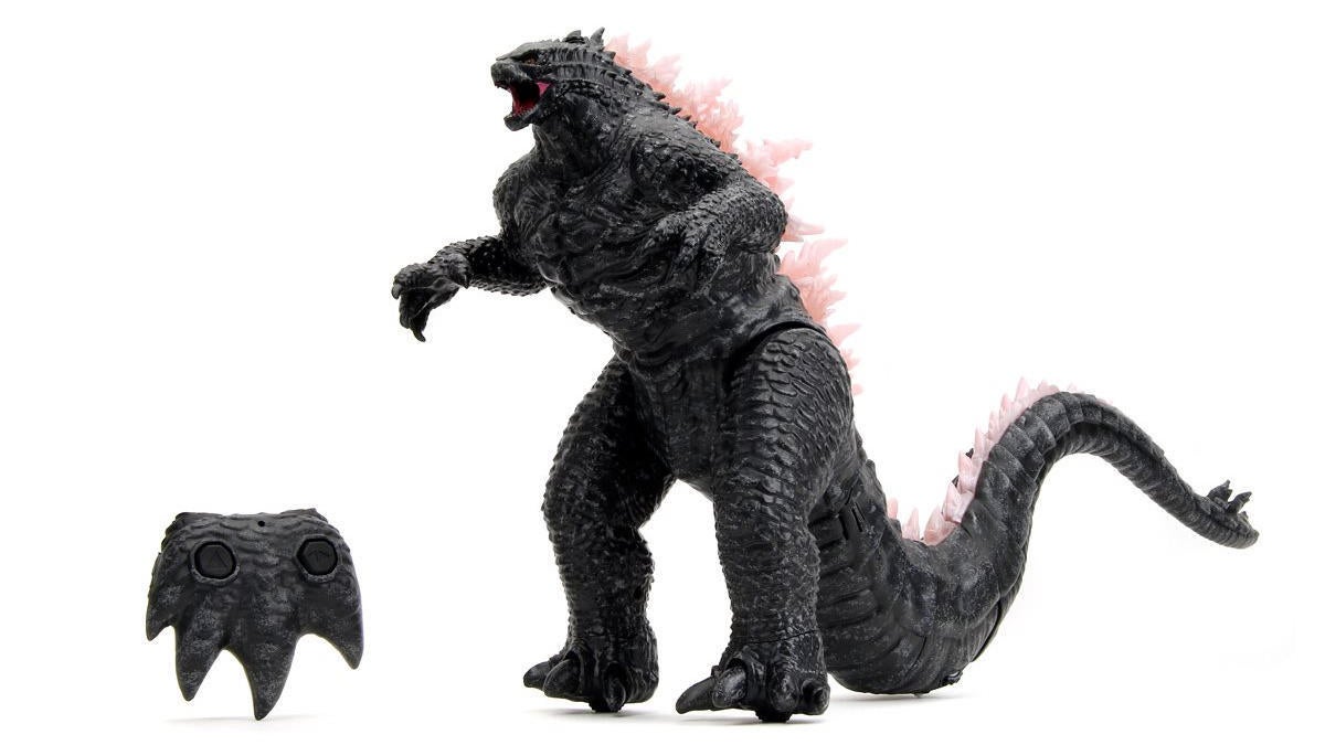 Giant Godzilla x Kong: The New Empire RC Toy Features Heat-Ray Breath