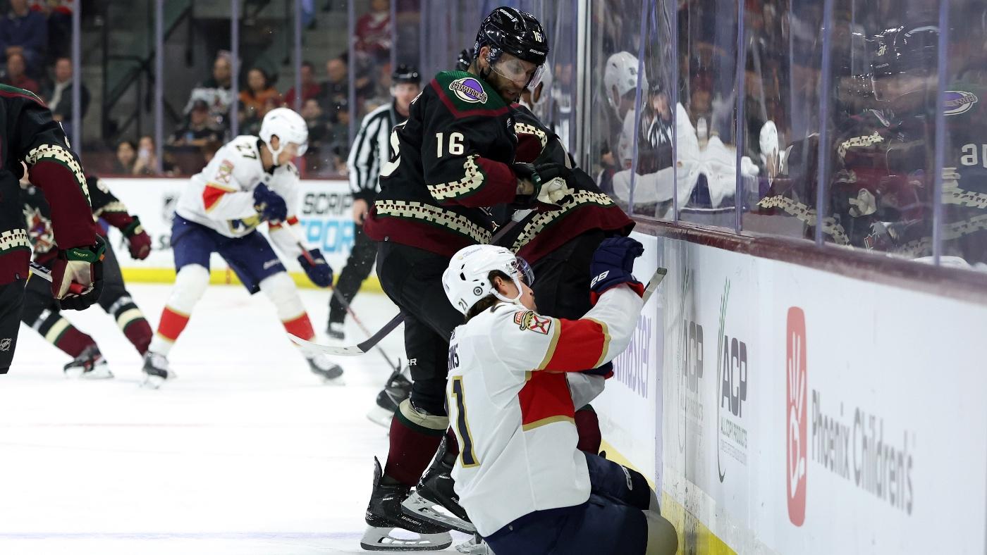 Coyotes' Jason Zucker suspended three games for illegal hit on Nick Cousins