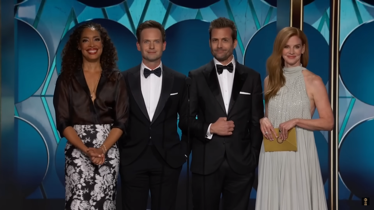 Suits Cast Reunites at the Golden Globes Following Netflix Success