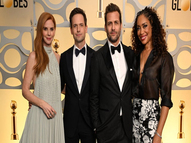'Suits' Stars Reunite to Gush Over Netflix Success at Golden Globes