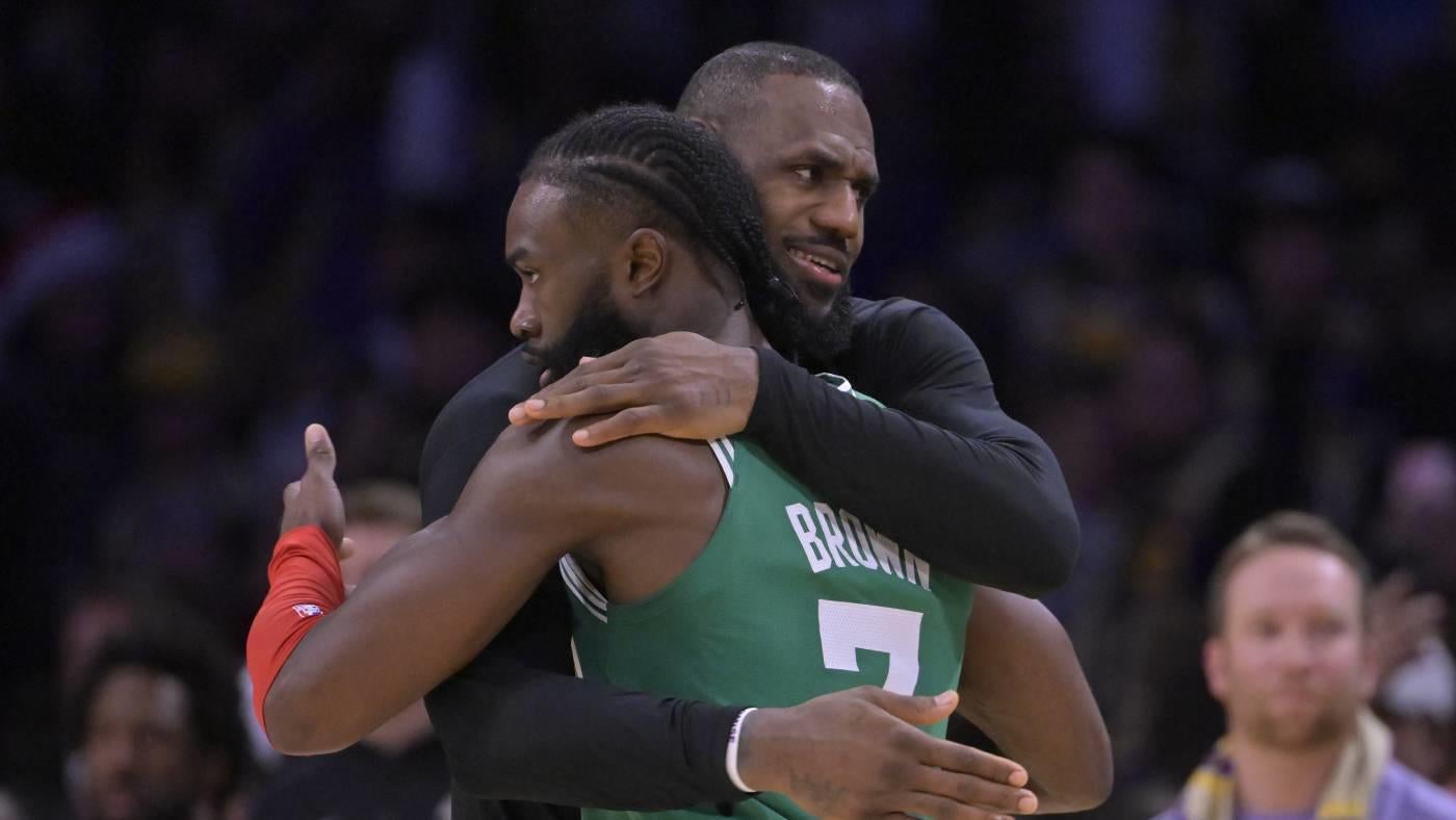 LeBron James sides with Jaylen Brown, reacts to controversial ending of Celtics vs. Pacers game