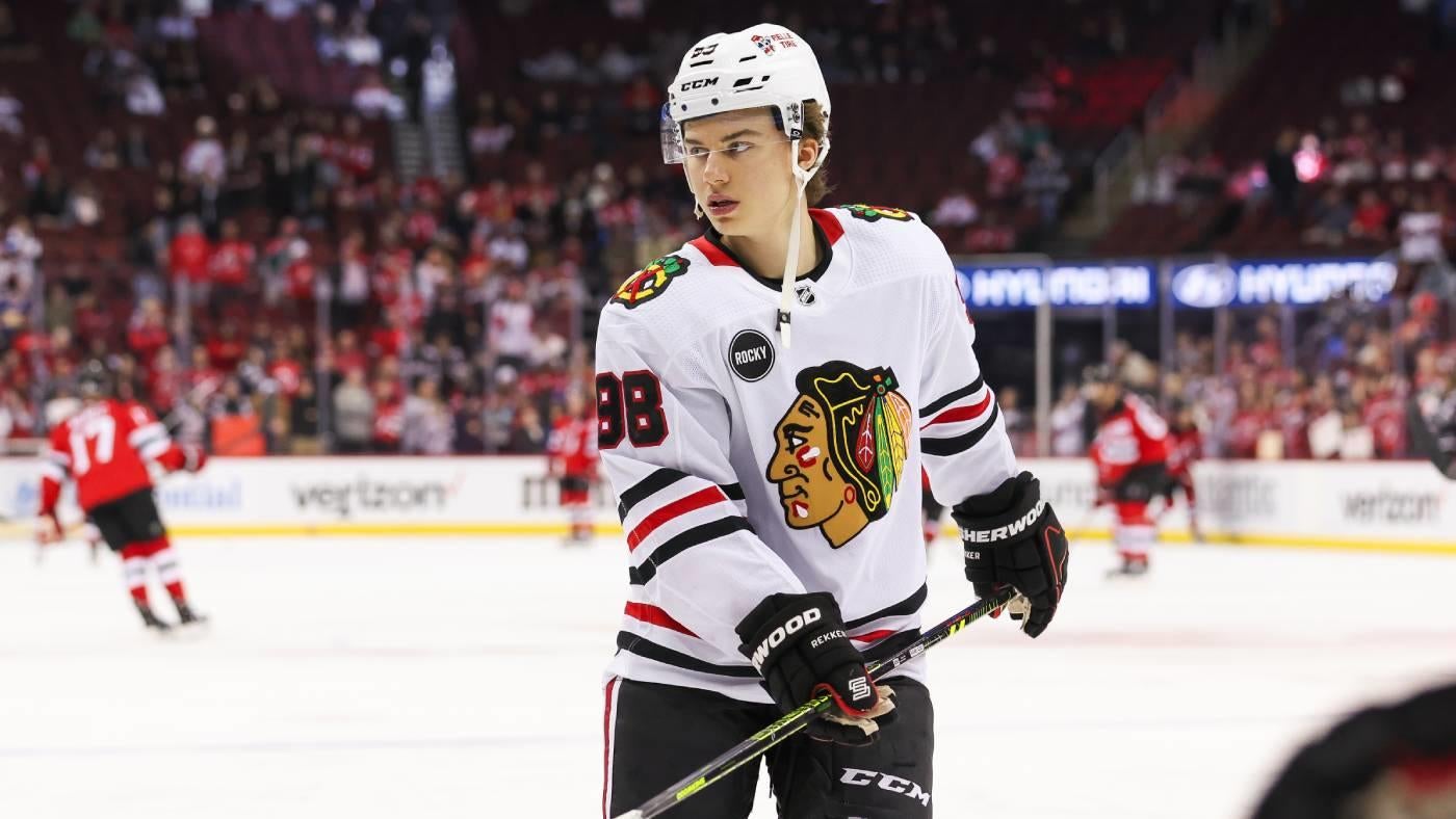 Blackhawks' Connor Bedard undergoes surgery to repair fractured jaw, will miss six to eight weeks