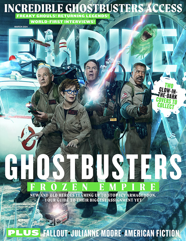 Original Ghostbusters Stars Return In New Frozen Empire Image