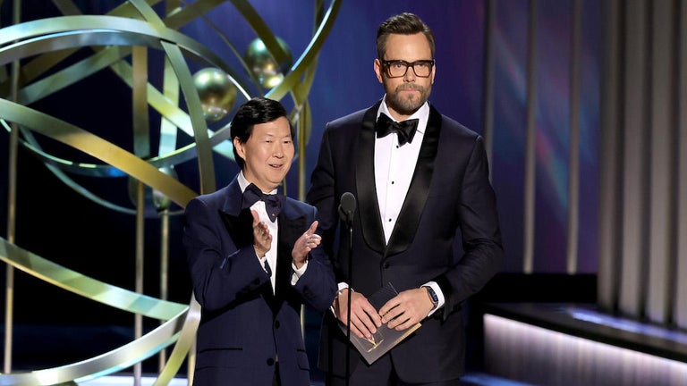Emmys: Ken Jeong and Joel McHale Poke Fun at Jo Koy's Golden Globes Monologue