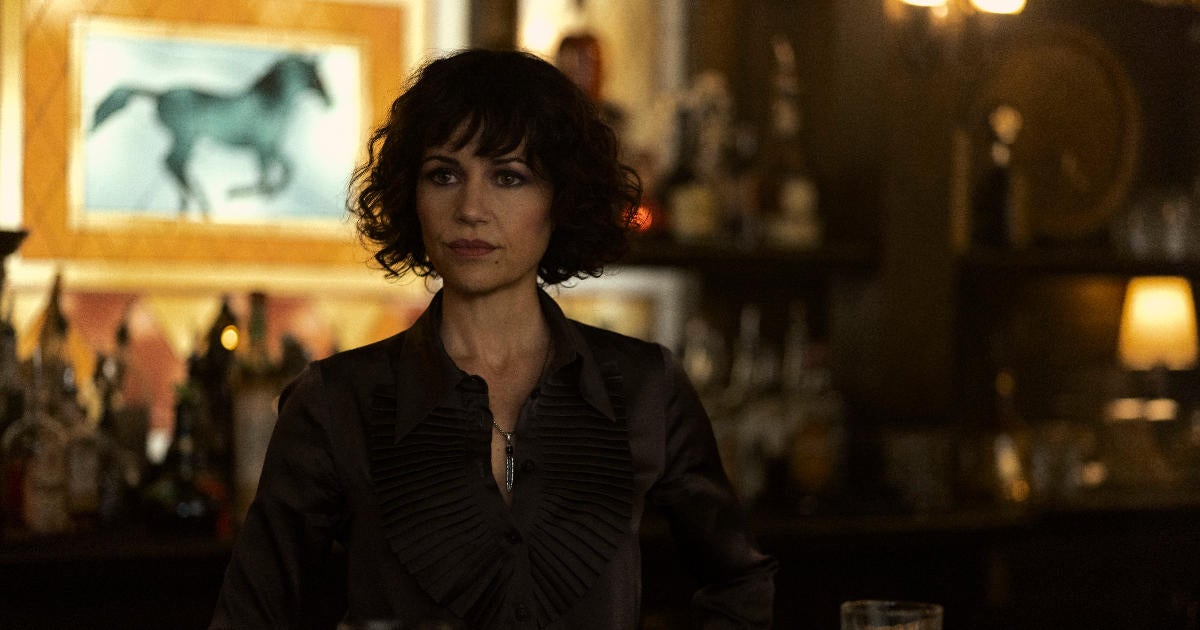 ‘The Fall of the House of Usher’s Carla Gugino Says She Was ‘Absolutely Terrified’ To Portray Verna