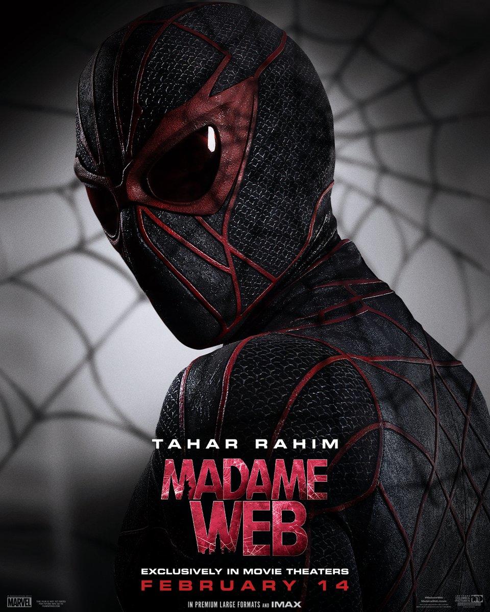 Marvel Reveals New Madame Web Character Posters   Madame Web Tahar Rahim 