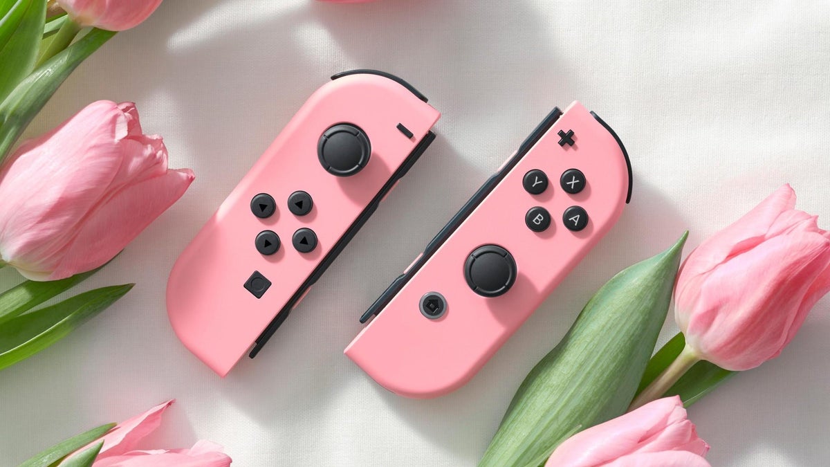 New Nintendo Switch JoyCons Releasing with Princess Peach Showtime