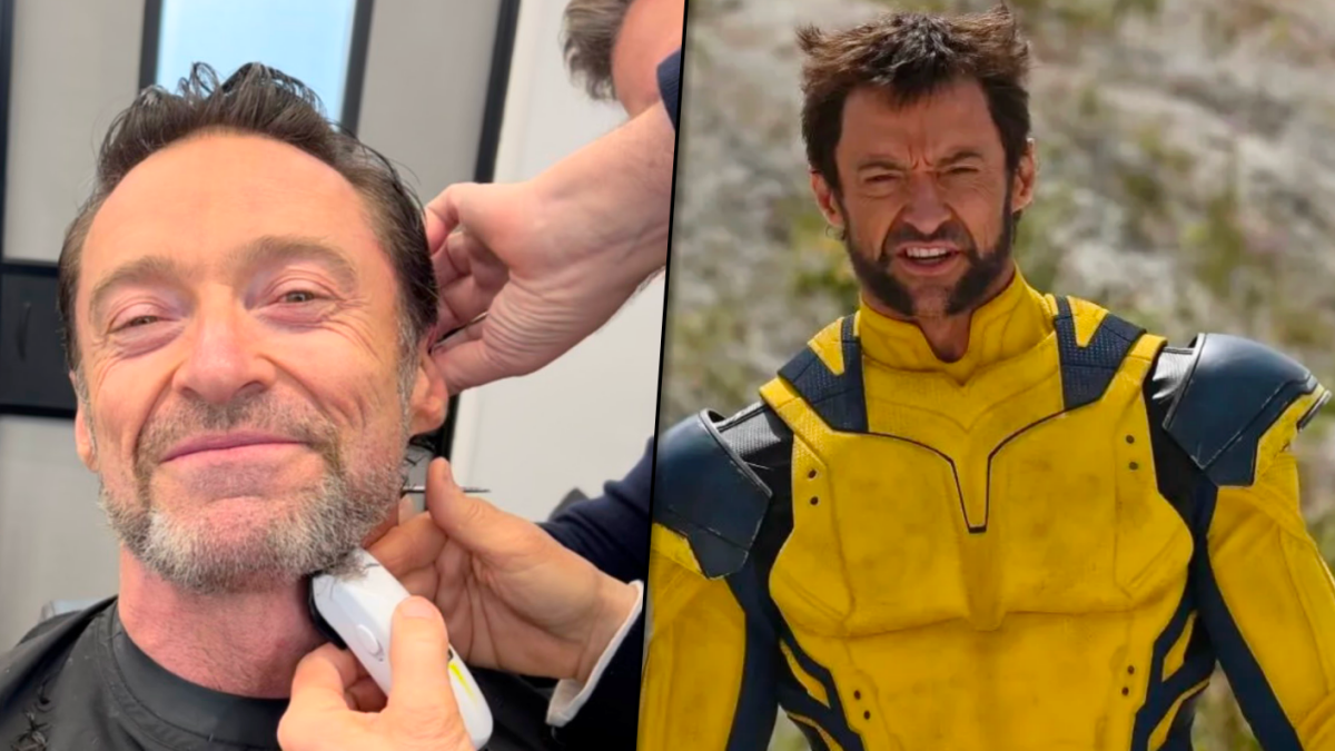 Deadpool 3 Wraps Watch Hugh Jackman Shave Wolverine Beard In Bts Video 