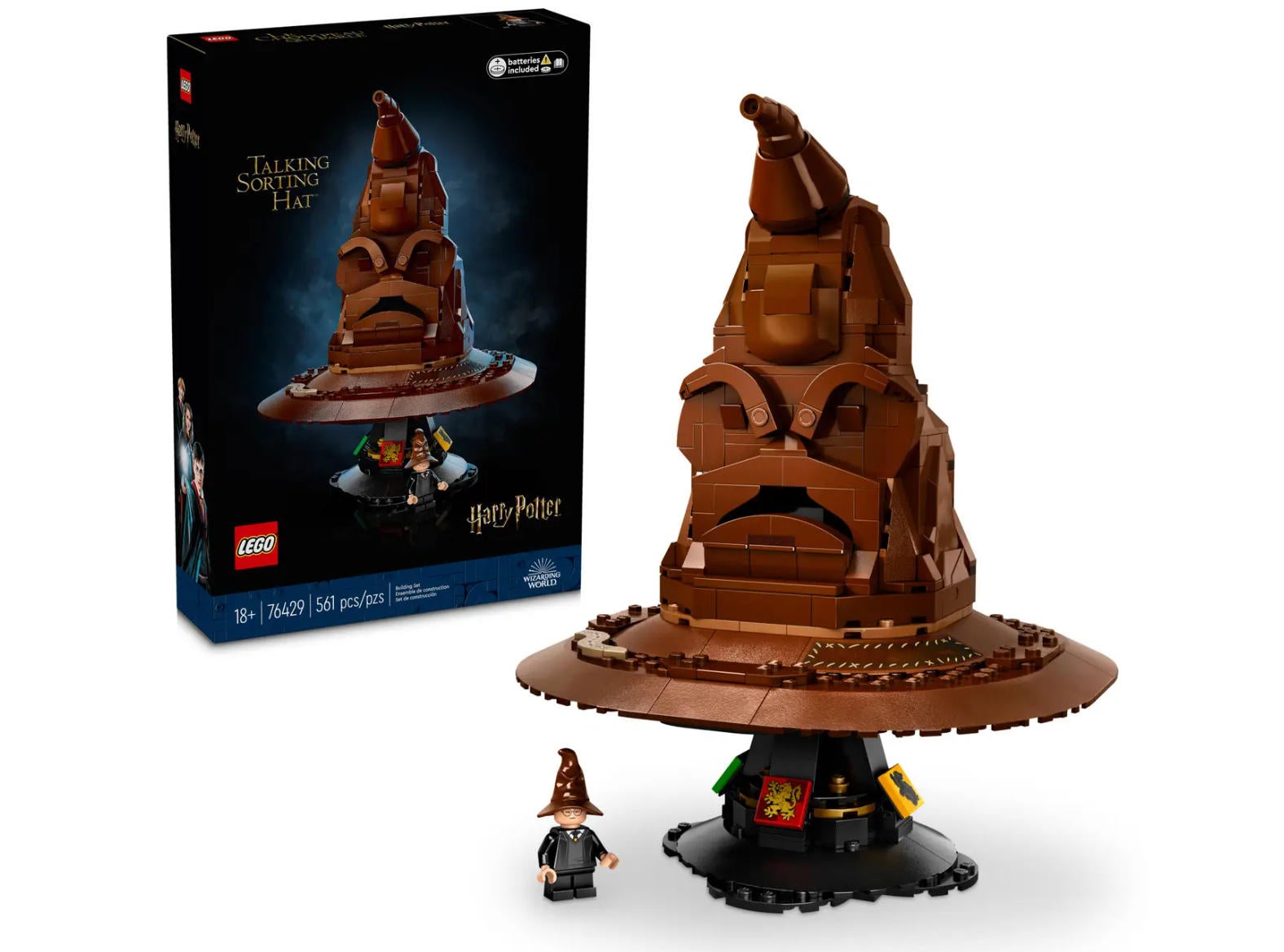 LEGO Harry Potter Sorting Hat Actually Speaks And Selects Your Hogwarts  House
