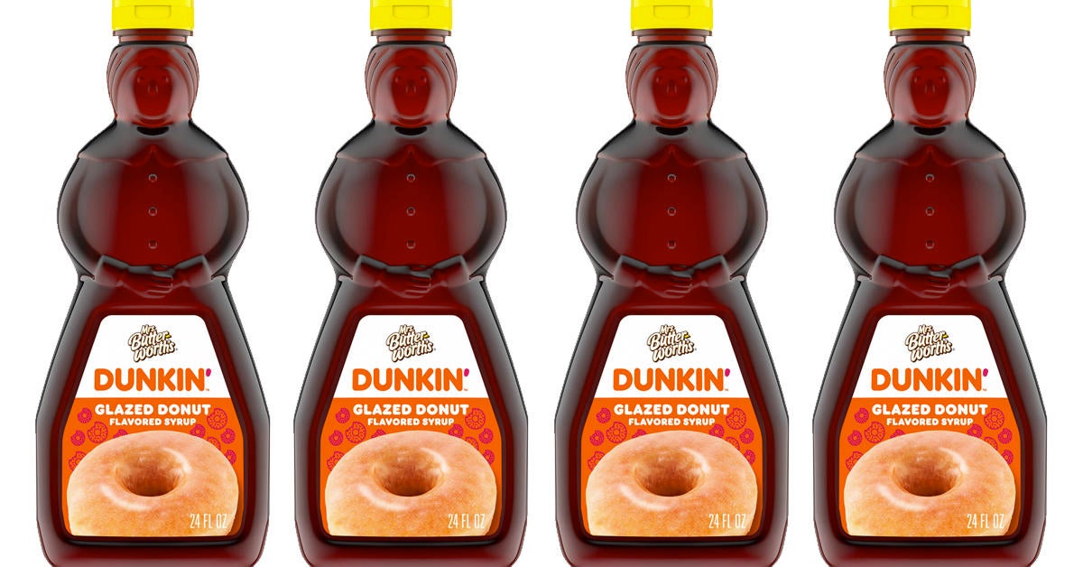 Mrs Buttersworth Releases Dunkin Glazed Donut Syrup 5202