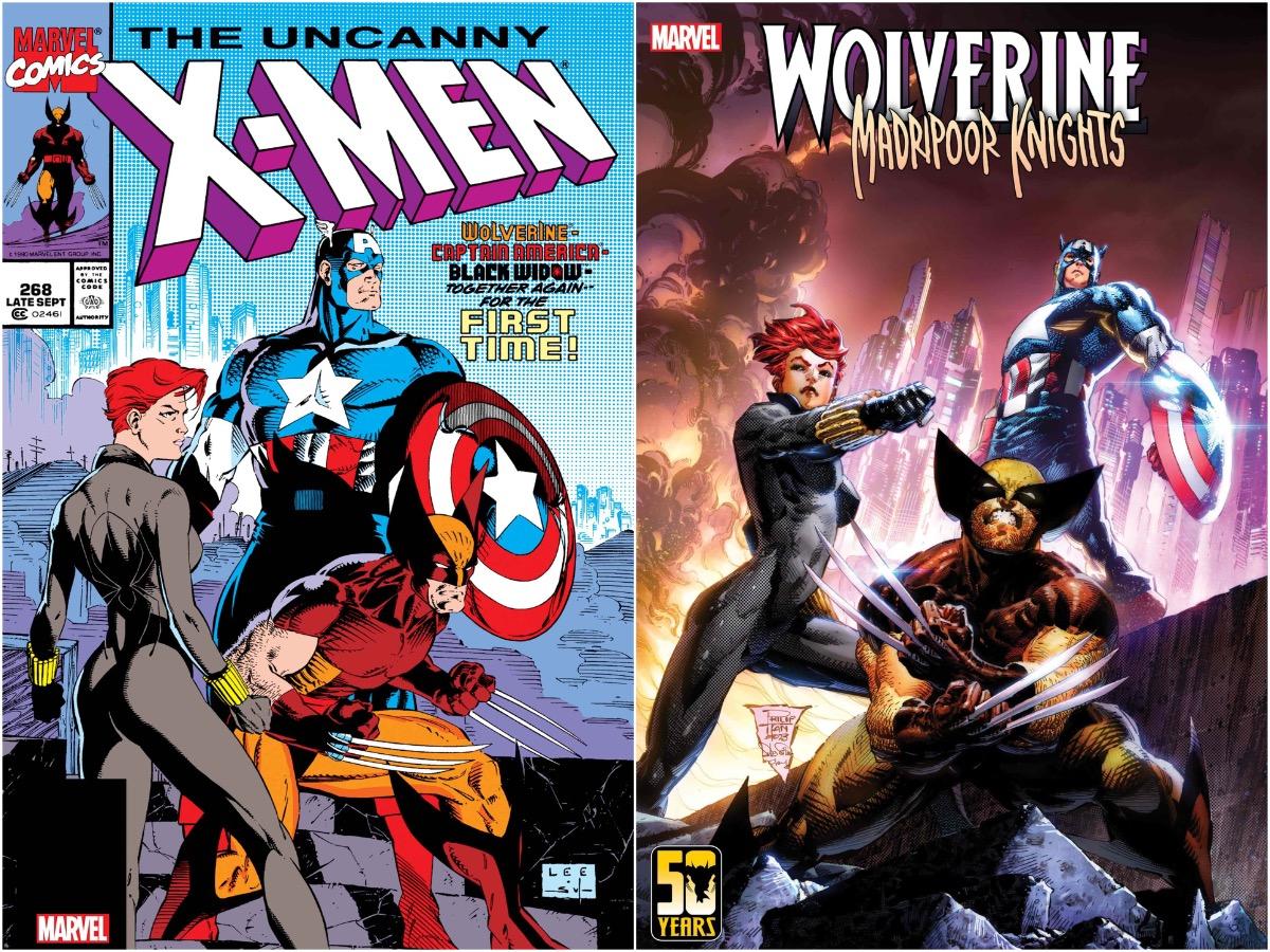 Marvel Previews New Wolverine Series With Captain America and Black Widow
