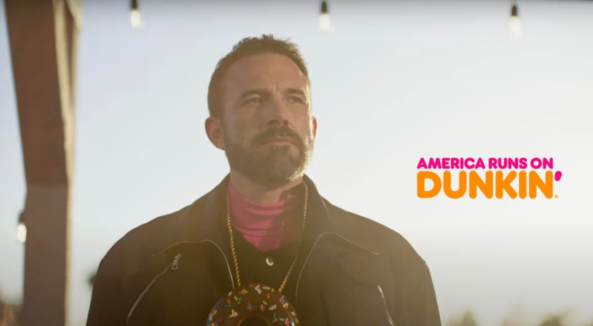 Ben Affleck Tries to be a Pop Star in New Dunkin’ Ad