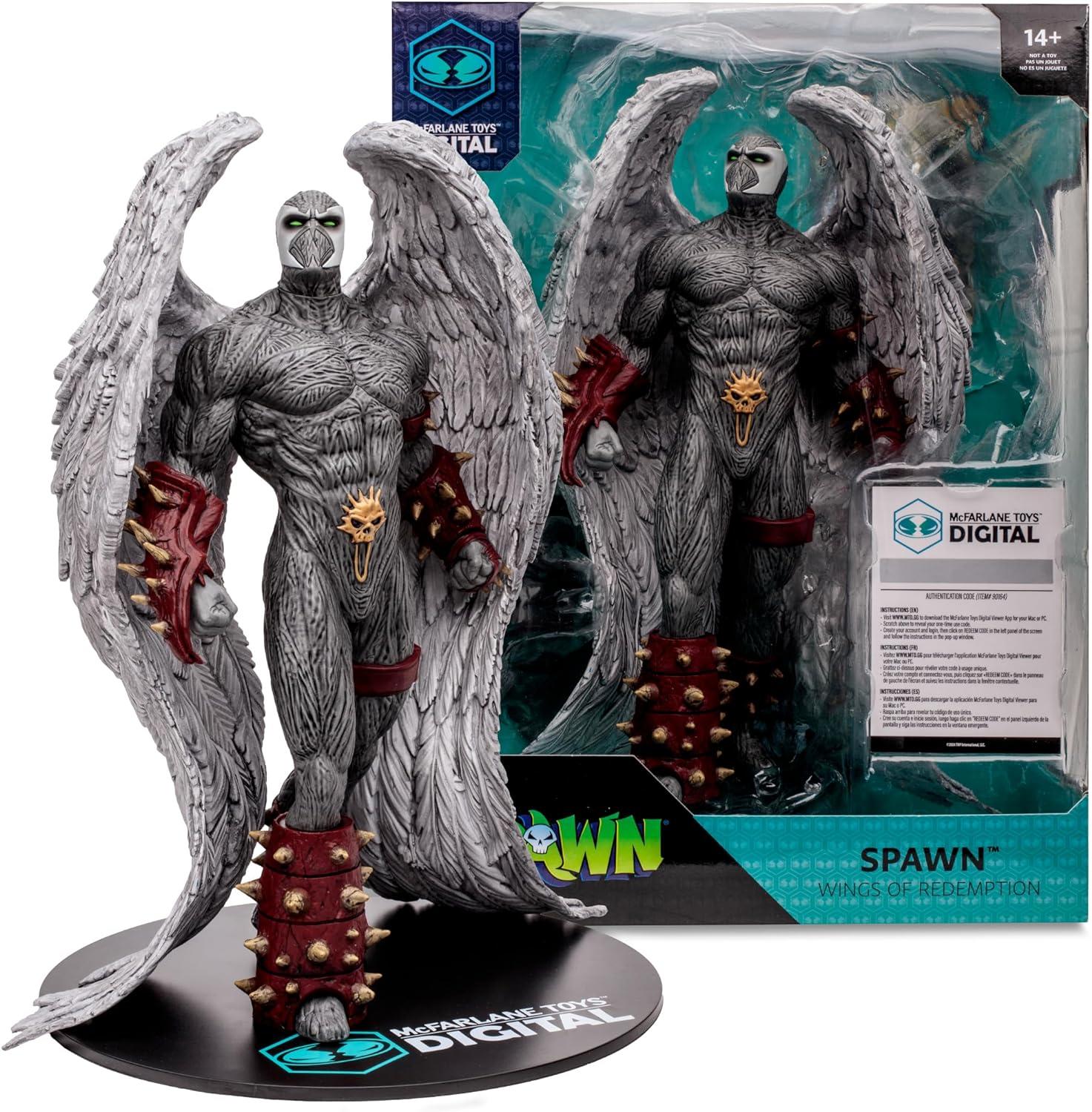 McFarlane Toys запускает статую Spawn Wings of Redemption с бонусной цифровой коллекционной моделью