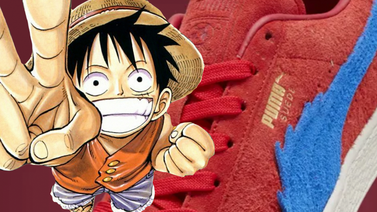 One piece announcing the new Puma collection