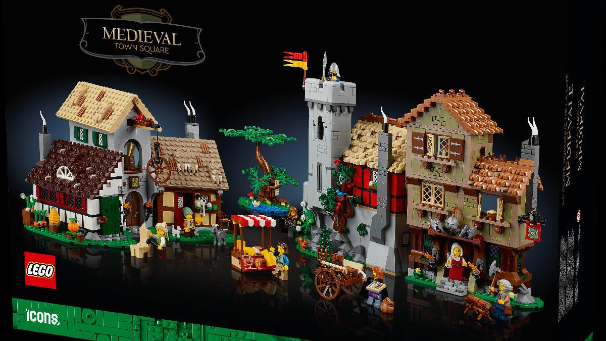 LEGO Icons 10332 Medieval Town Square Set Is Now Available To Everyone