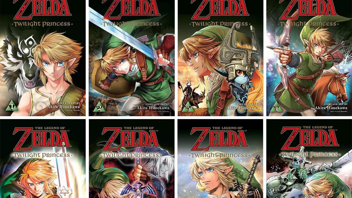 The Legend of Zelda: Twilight Princess Complete Manga Box Set Pre ...