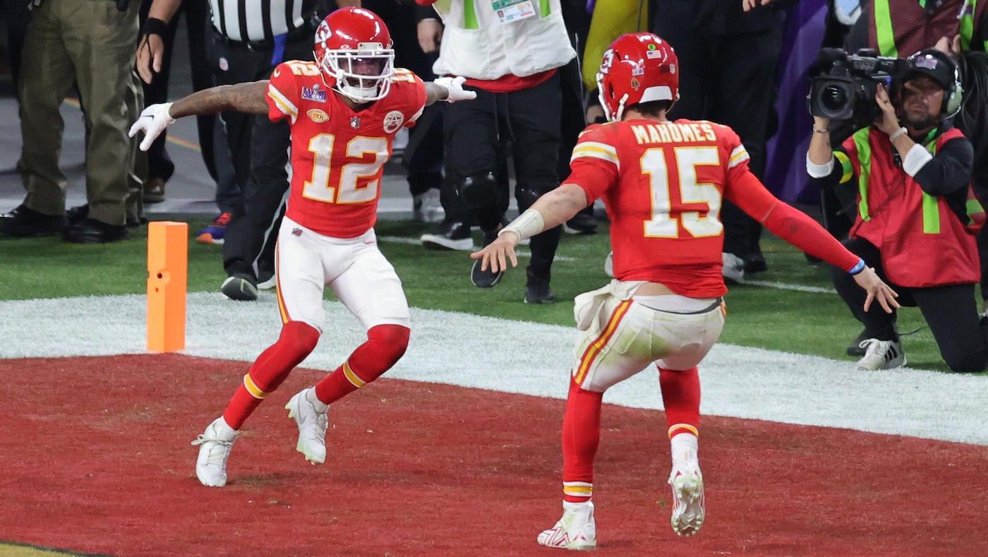 2024 Super Bowl: Patrick Mahomes says Mecole Hardman didn't realize he caught the game-winning touchdown