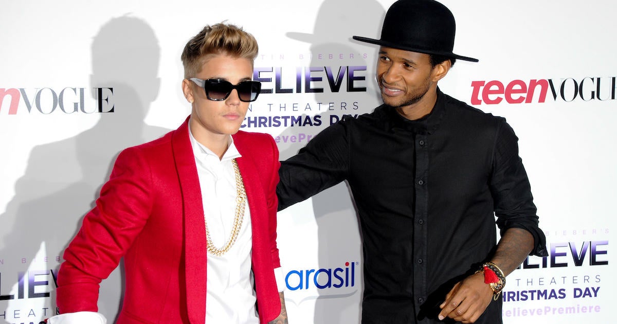 Usher and Justin Bieber - Premiere Of Open Road Films' 