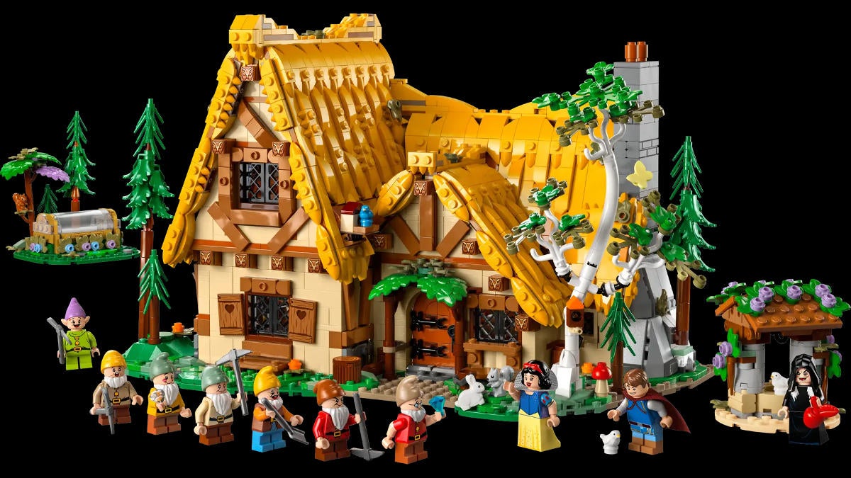 LEGO x Disney Snow White Cottage Set Is Back In Stock